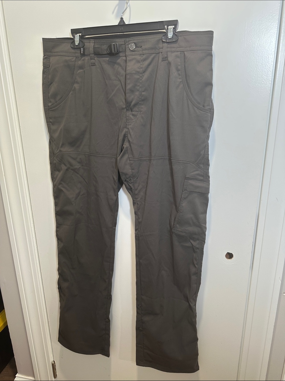 Prana Men's Cargo Pants in Dark Charcoal (57)